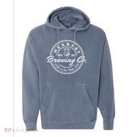 Hearsay Brewing Co Home Of The Mega Pint That’S Hearsay Comfort Colors Garment-Dyed Hooded Sweatshirt thumb 0
