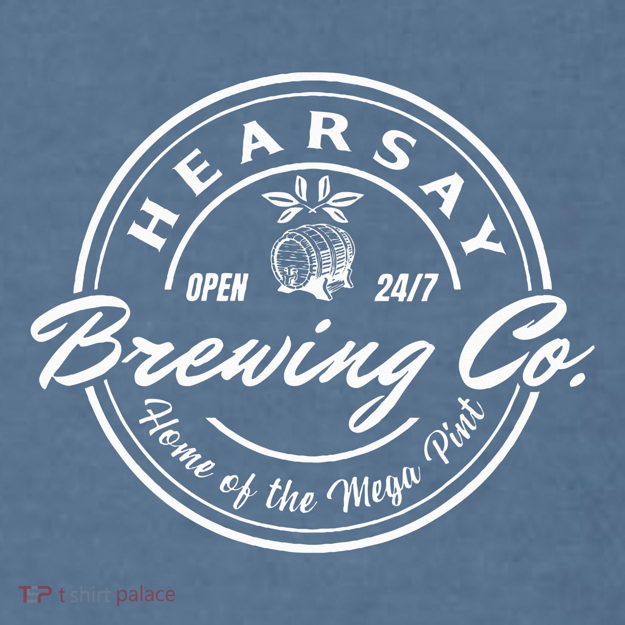 Hearsay Brewing Co Home Of The Mega Pint That’S Hearsay Comfort Colors Garment-Dyed Hooded Sweatshirt