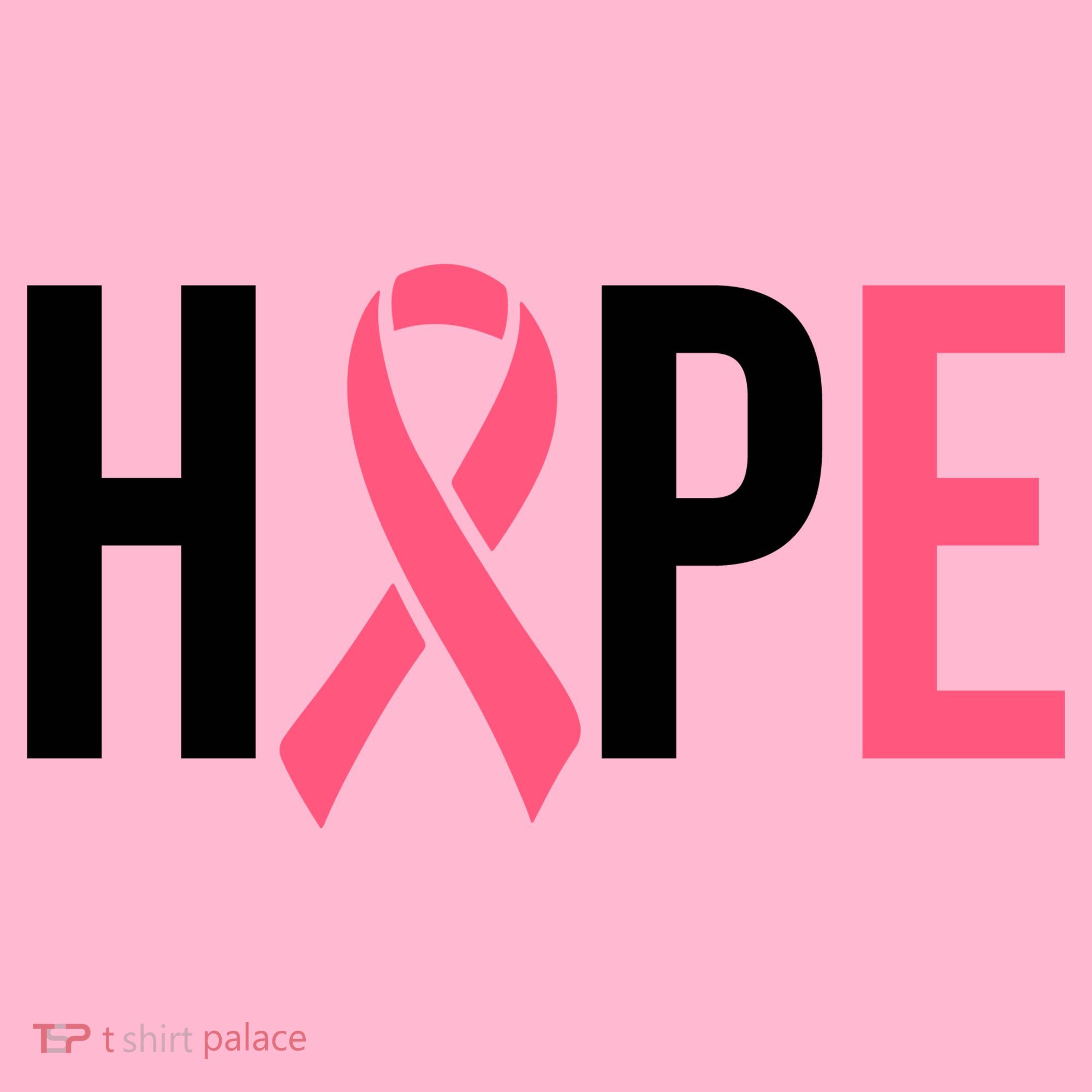 Hope Breast Cancer Awareness Coaster