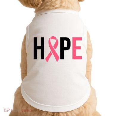 Hope Breast Cancer Awareness Doggie Tank