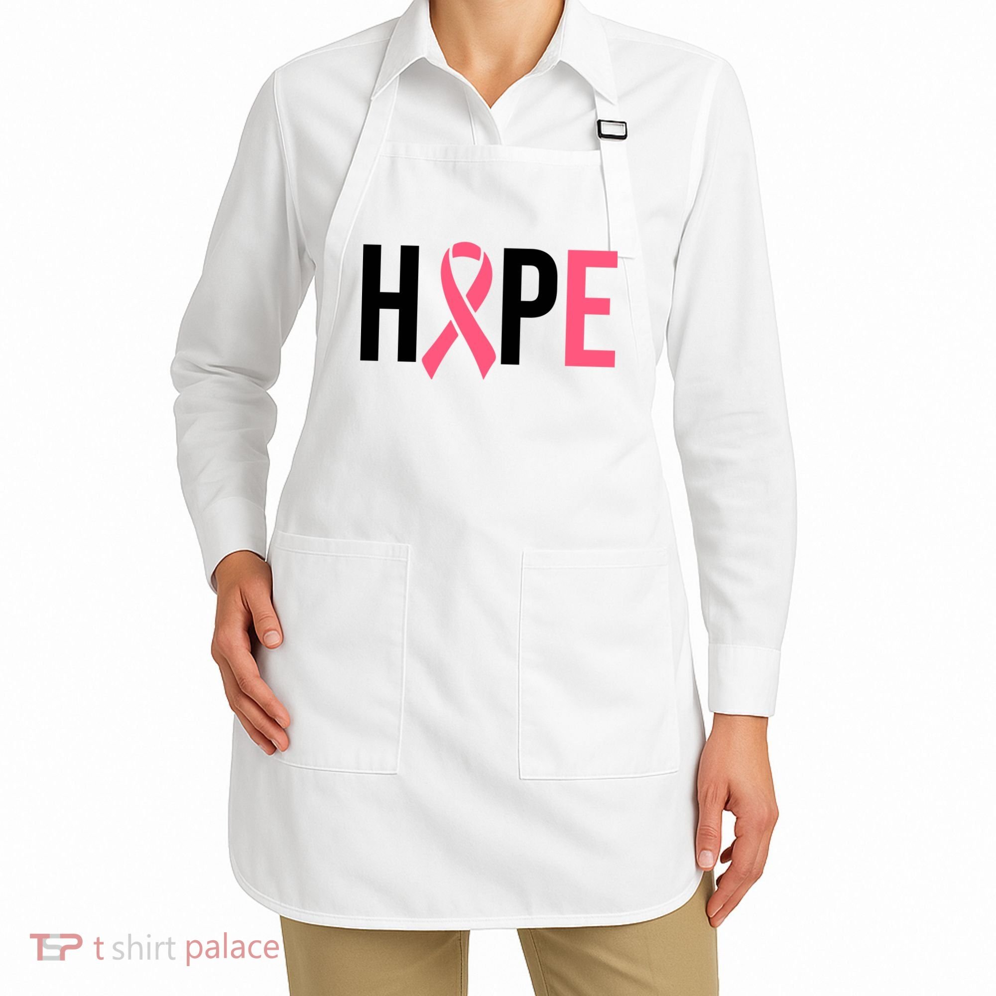 Hope Breast Cancer Awareness Apron