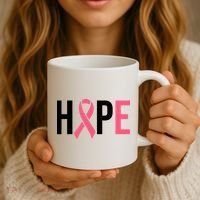 Hope Breast Cancer Awareness Coffee Mug thumb 3