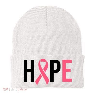 Hope Breast Cancer Awareness Beanie