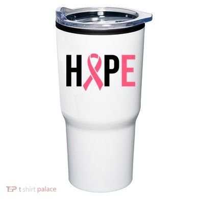 Hope Breast Cancer Awareness Tumbler