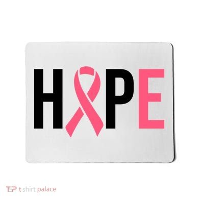 Hope Breast Cancer Awareness Mousepad