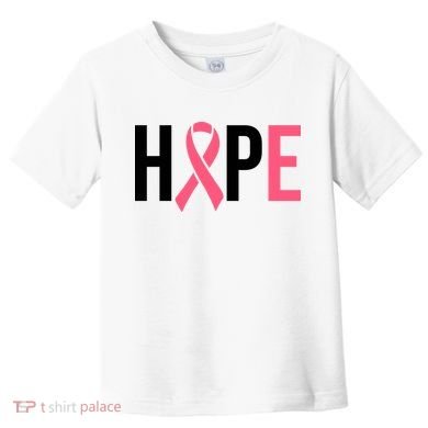 Hope Breast Cancer Awareness Toddler T-Shirt