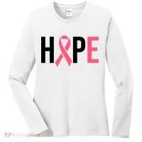 Hope Breast Cancer Awareness Women's Long Sleeve Shirt thumb 0