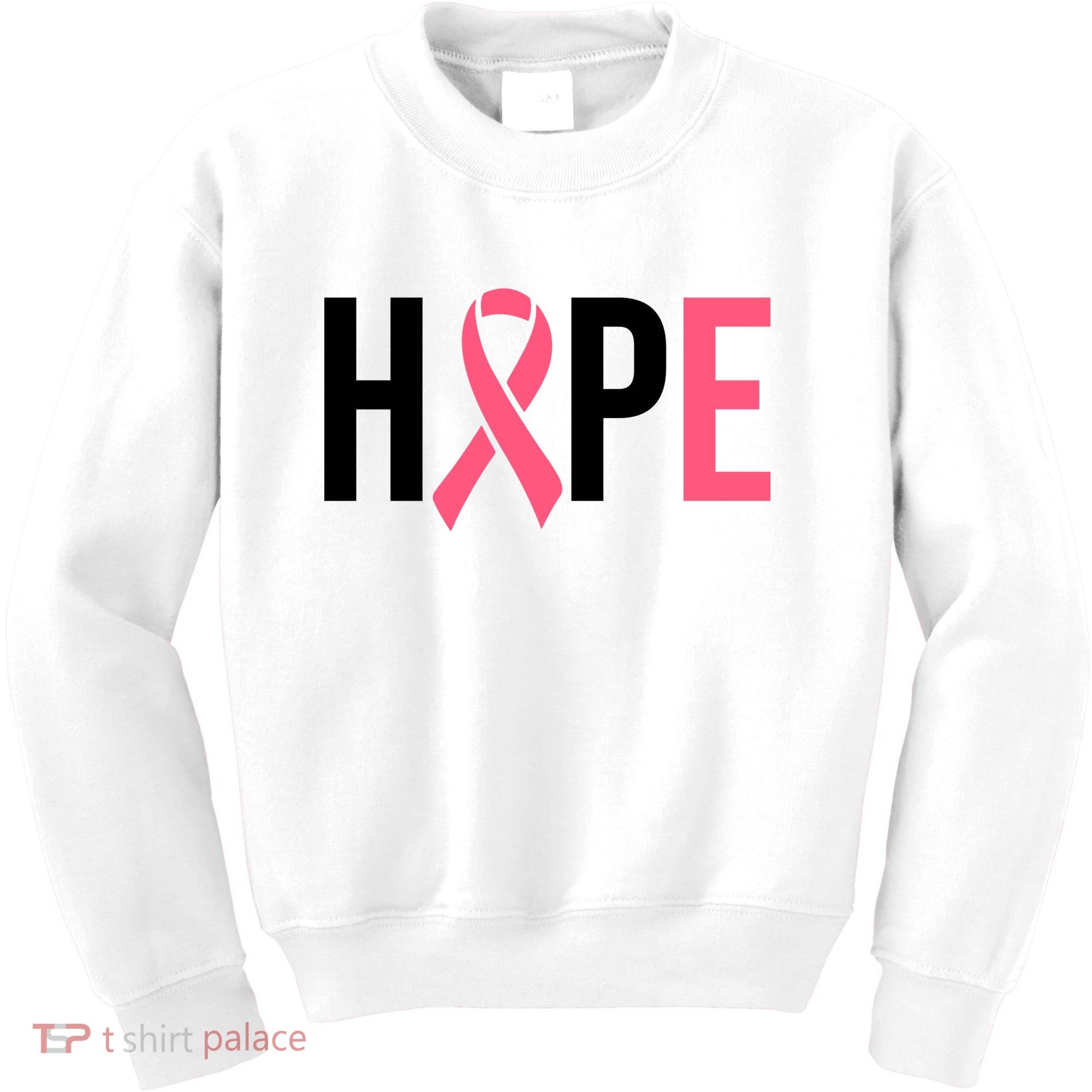 Hope Breast Cancer Awareness Kids Sweatshirt