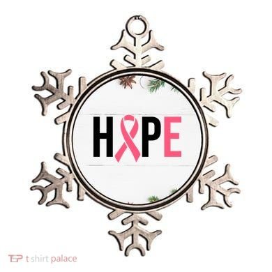 Hope Breast Cancer Awareness Ornament