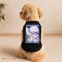 Human By Chance Alpha By Choice Alpha Wolf Doggie Tank thumb 2