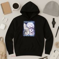 Human By Chance Alpha By Choice Alpha Wolf Hoodie thumb 3