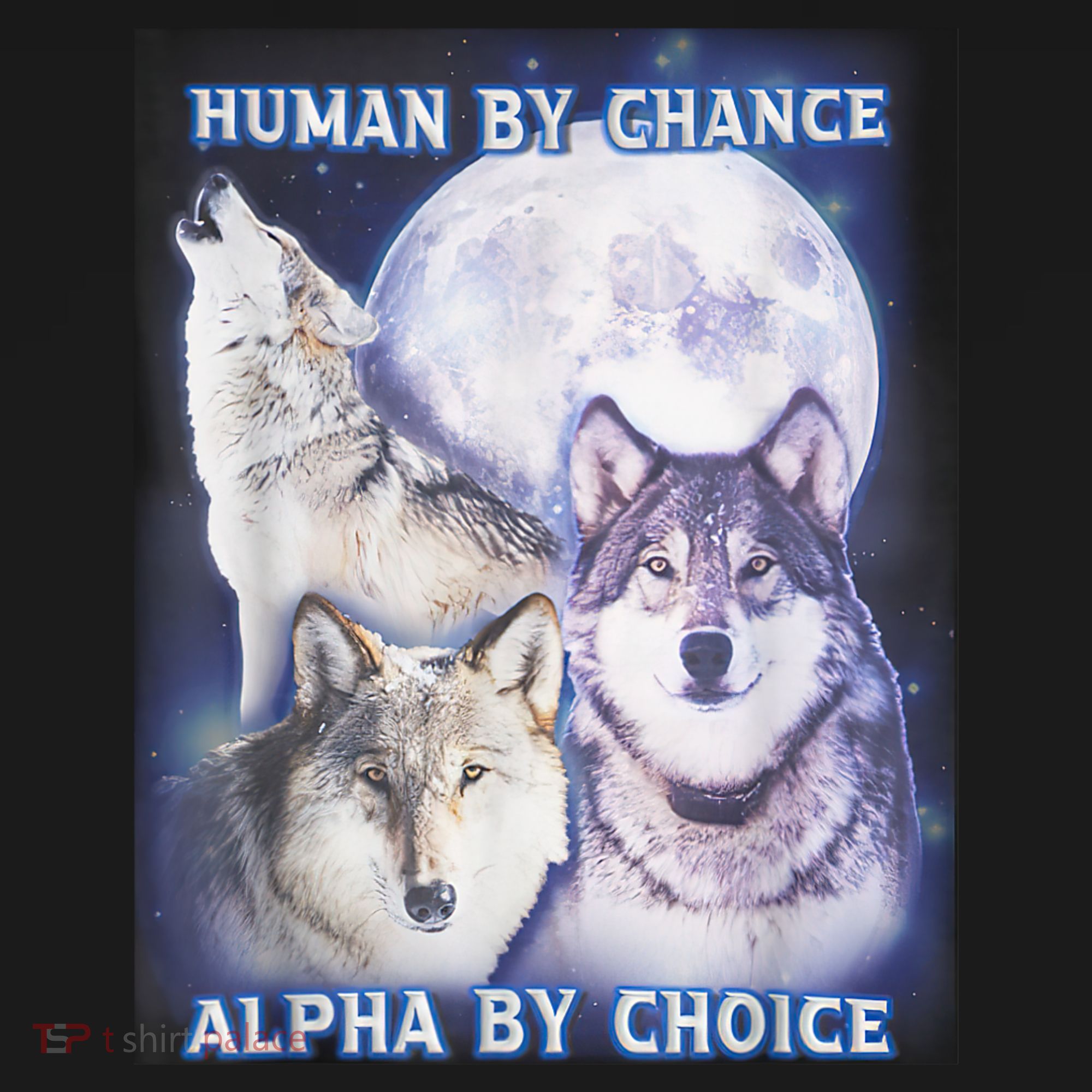 Human By Chance Alpha By Choice Alpha Wolf Backpack
