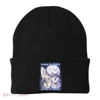 Human By Chance Alpha By Choice Alpha Wolf Beanie thumb 0