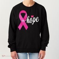 Hope Breast Cancer Awareness Ribbon Women's Sweatshirt thumb 0
