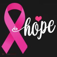 Hope Breast Cancer Awareness Ribbon Coaster thumb 2
