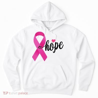 Hope Breast Cancer Awareness Ribbon Hoodie