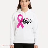 Hope Breast Cancer Awareness Ribbon Hoodie thumb 5