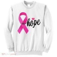 Hope Breast Cancer Awareness Ribbon Sweatshirt thumb 0