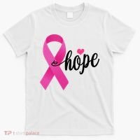 Hope Breast Cancer Awareness Ribbon T-Shirt thumb 0