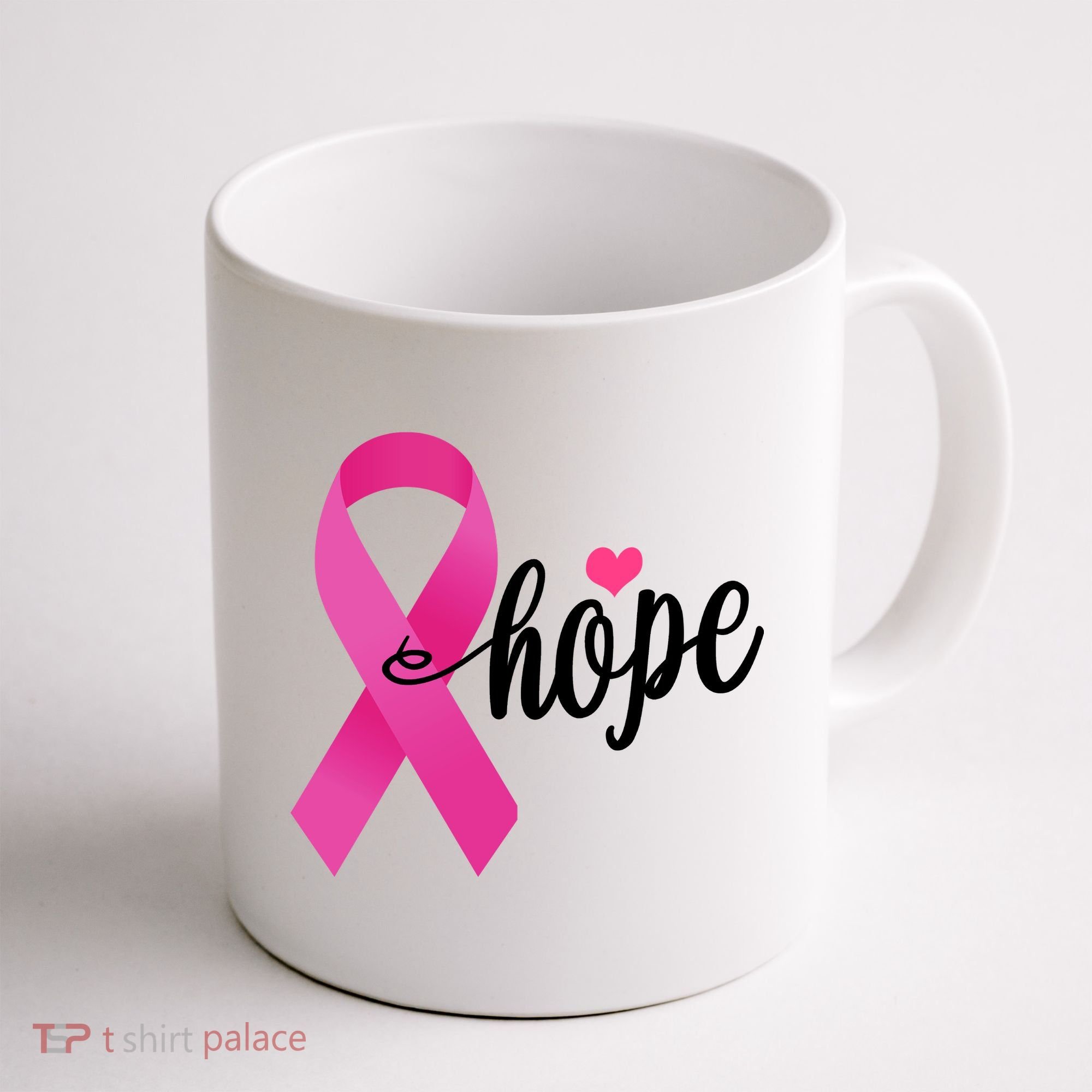 Hope Breast Cancer Awareness Ribbon Coffee Mug
