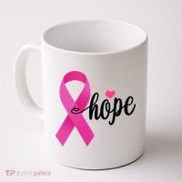 Hope Breast Cancer Awareness Ribbon Coffee Mug thumb 0