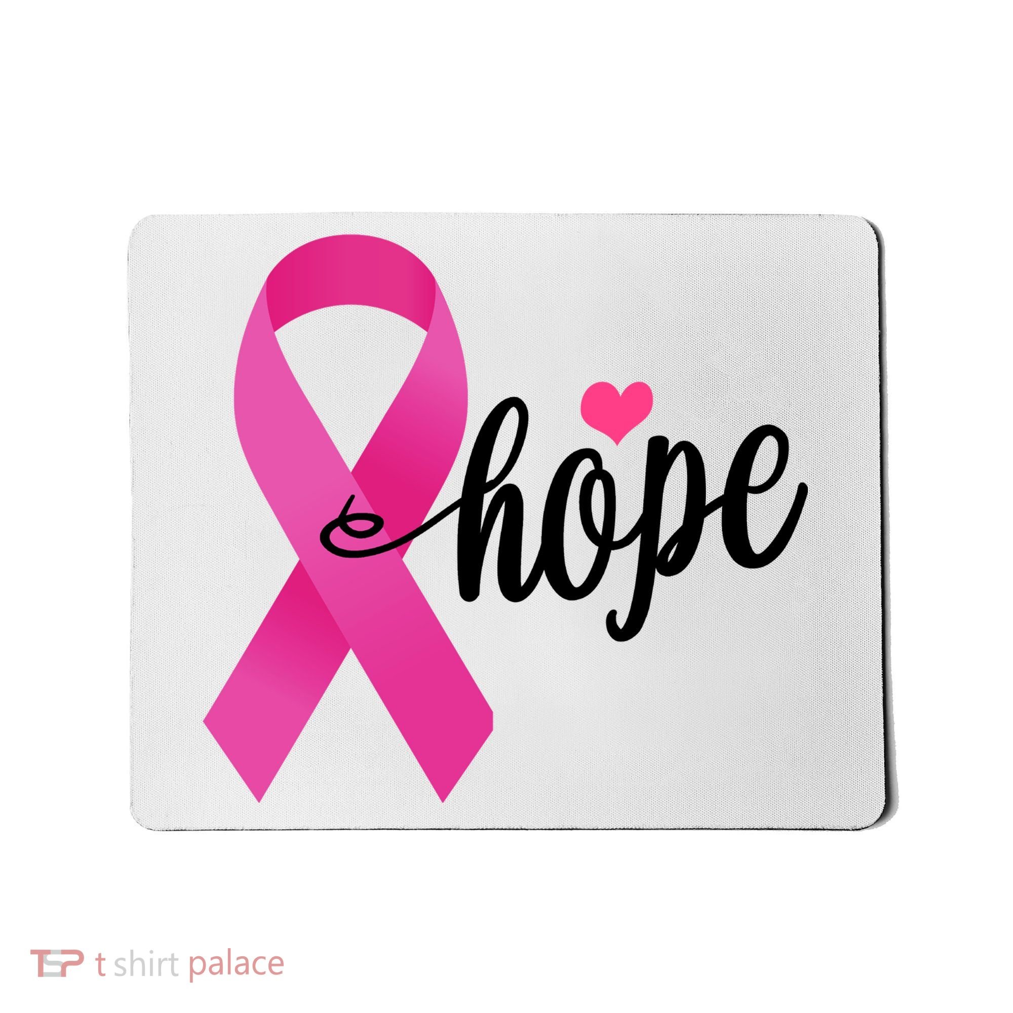 Hope Breast Cancer Awareness Ribbon Mousepad