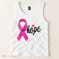 Hope Breast Cancer Awareness Ribbon Tank Top thumb 2