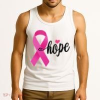 Hope Breast Cancer Awareness Ribbon Tank Top thumb 3