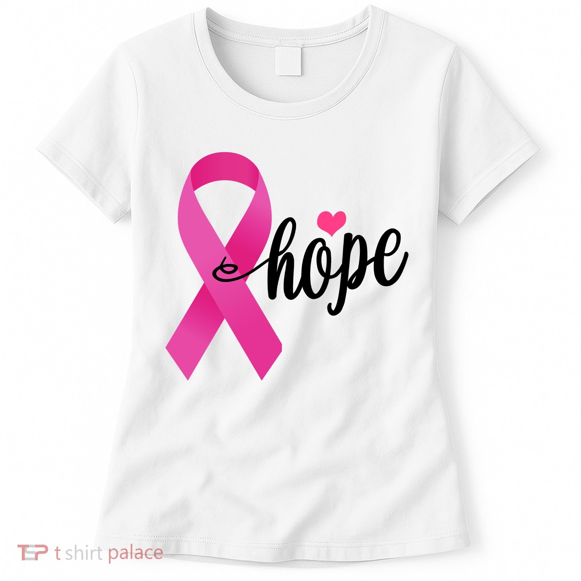 Hope Breast Cancer Awareness Ribbon Women's T-Shirt