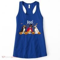 Halloween Boxer Dog Boo With Pumpkin Funny Gifts Women's Tank Top thumb 0