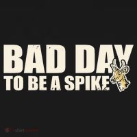 Hunting Bad Day To Be A Spike Baby Bodysuit thumb 2