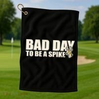 Hunting Bad Day To Be A Spike Golf Towel thumb 1