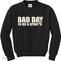 Hunting Bad Day To Be A Spike Kids Sweatshirt thumb 0