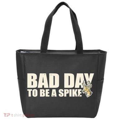 Hunting Bad Day To Be A Spike Tote Bag