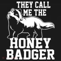 Honey Badger Dont Team Marten USA-Made Doggie Bandana thumb 2