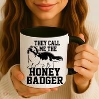 Honey Badger Dont Team Marten Coffee Mug thumb 3