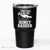 Honey Badger Dont Team Marten Tumbler thumb 0