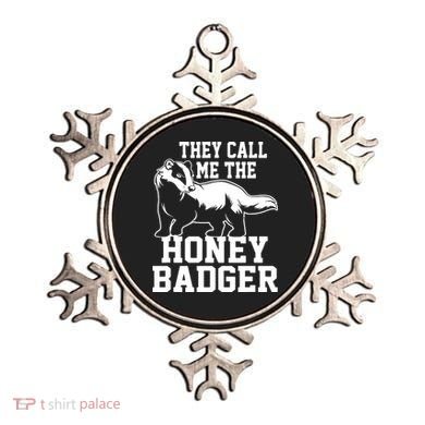 Honey Badger Dont Team Marten Ornament