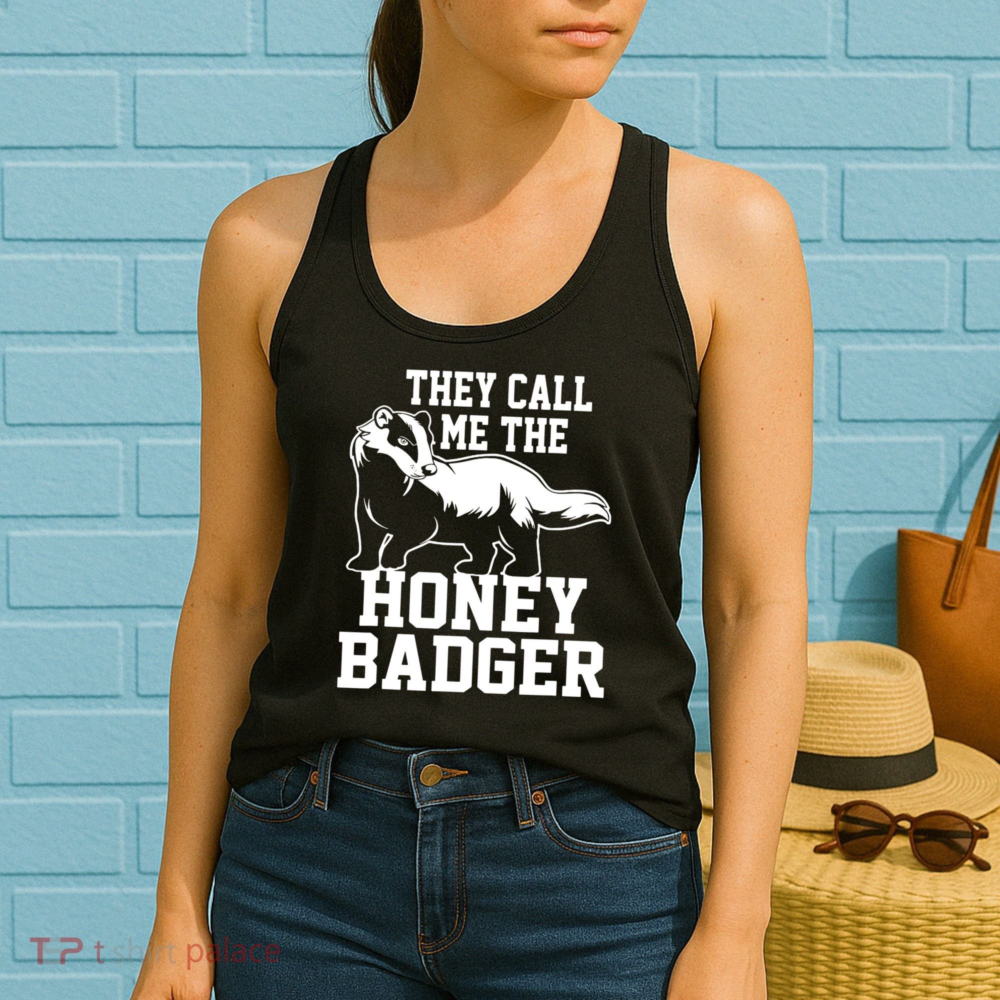 Honey Badger Dont Team Marten Women's Tank Top