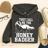 Honey Badger Dont Team Marten Hoodie thumb 4