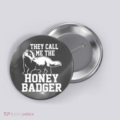 Honey Badger Dont Team Marten Button
