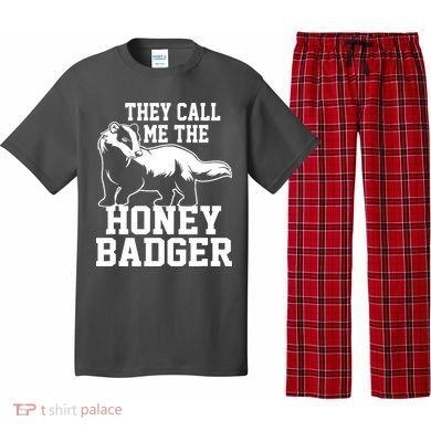 Honey Badger Dont Team Marten Pajama Set