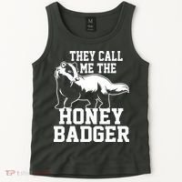 Honey Badger Dont Team Marten Tank Top thumb 2