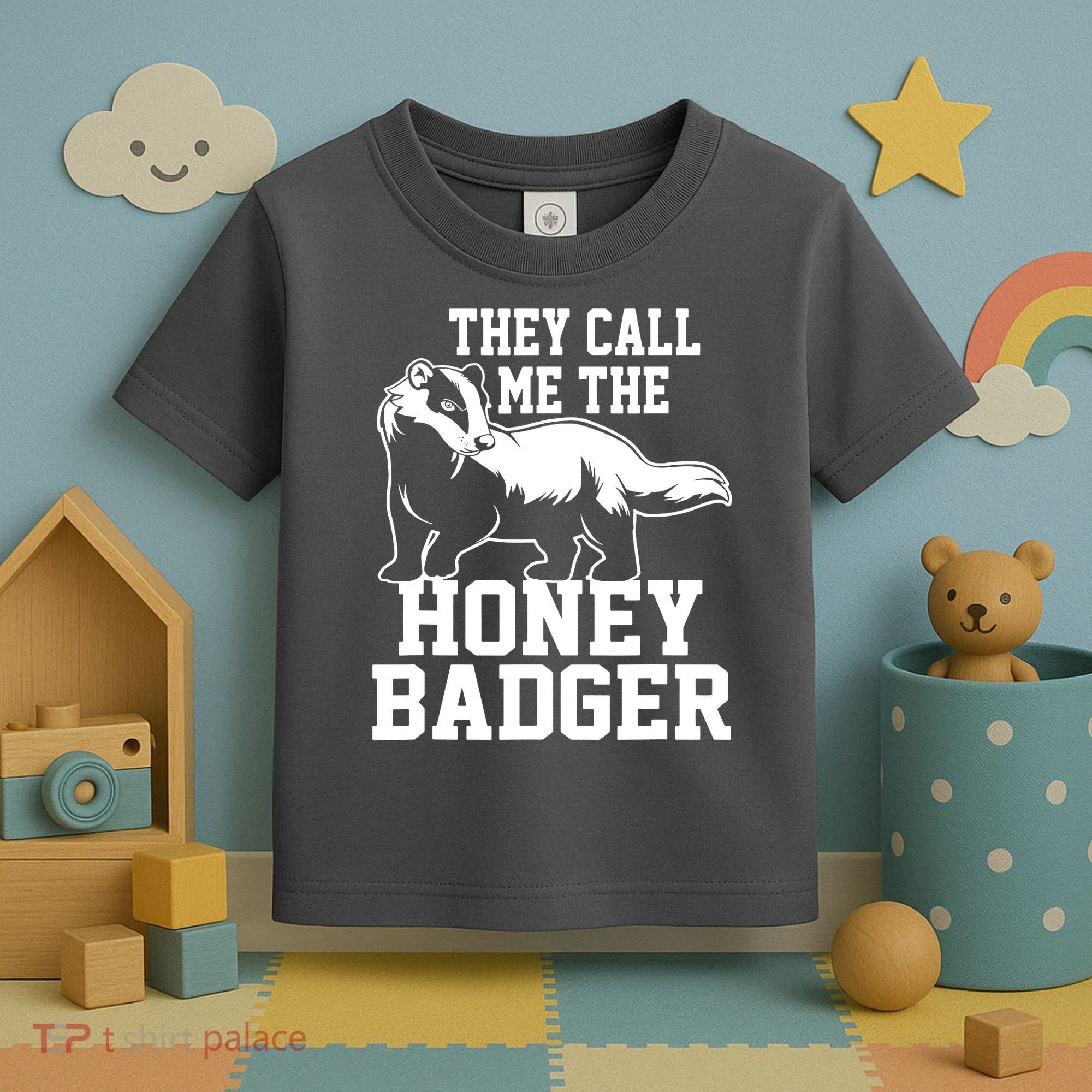 Honey Badger Dont Team Marten Toddler T-Shirt