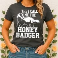 Honey Badger Dont Team Marten Women's T-Shirt thumb 2