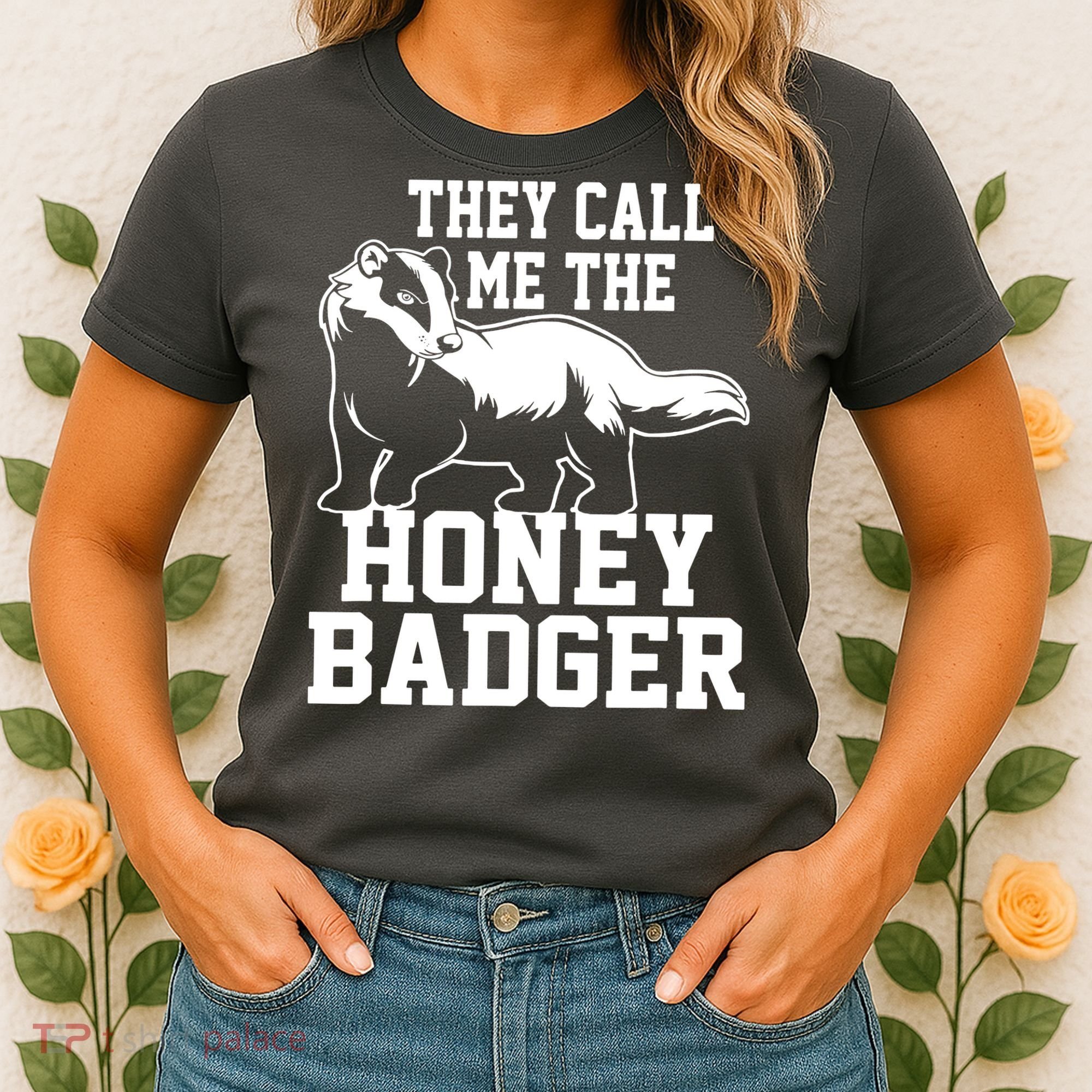 Honey Badger Dont Team Marten Women's T-Shirt