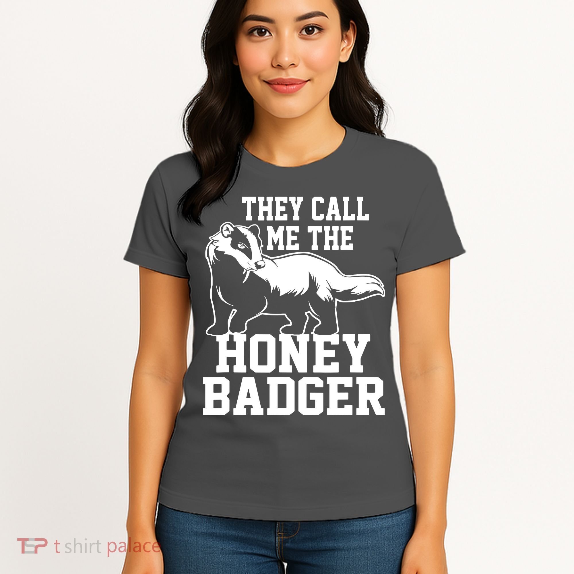 Honey Badger Dont Team Marten Women's T-Shirt