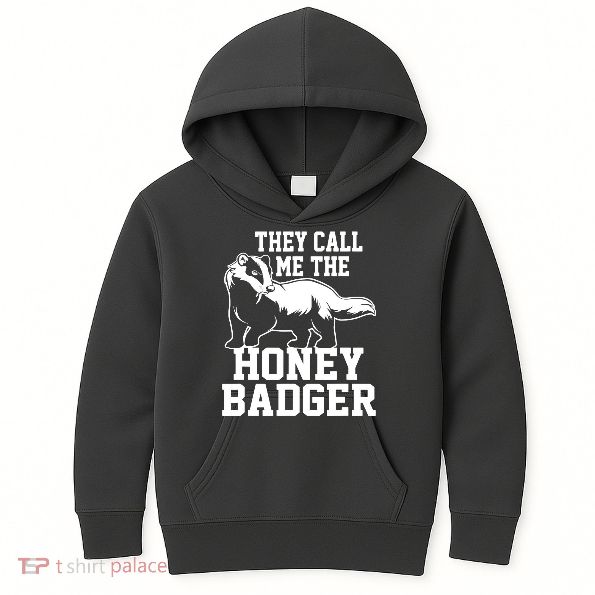 Honey Badger Dont Team Marten Kids Hoodie