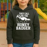 Honey Badger Dont Team Marten Kids Hoodie thumb 3