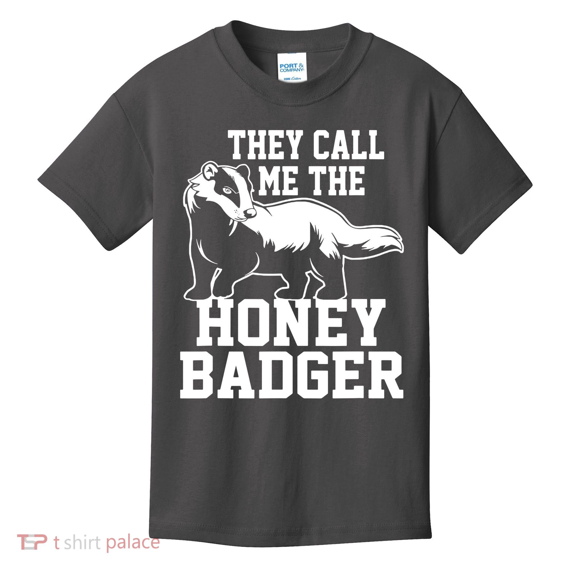 Honey Badger Dont Team Marten Kids T-Shirt